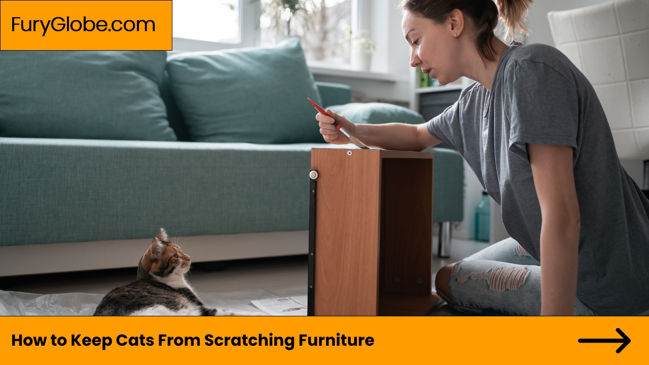 How to Keep Cats From Scratching Furniture