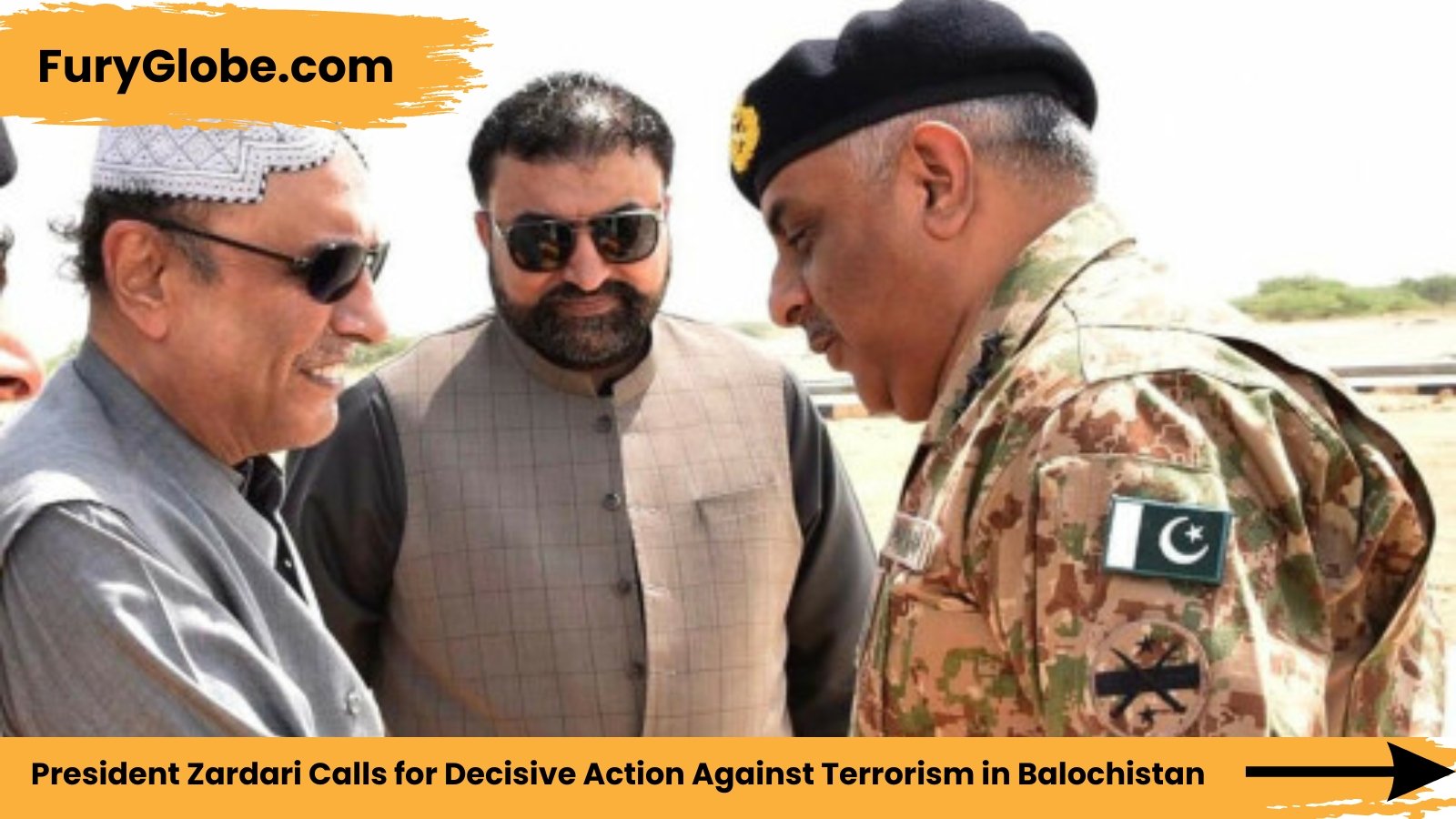 President Zardari Calls for Decisive Action Against Terrorism in Balochistan